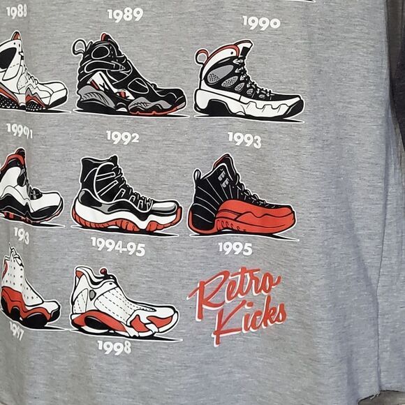 New Retro Kicks Tee - Picture 4 of 7
